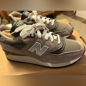 Women’s NEW BALANCE 998 Sneakers, Sz 8. Made in USA